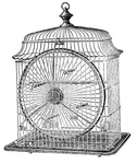 Ïðåâüþ birdcage canary vintage image graphicsfairy2 (431x512, 103Kb)